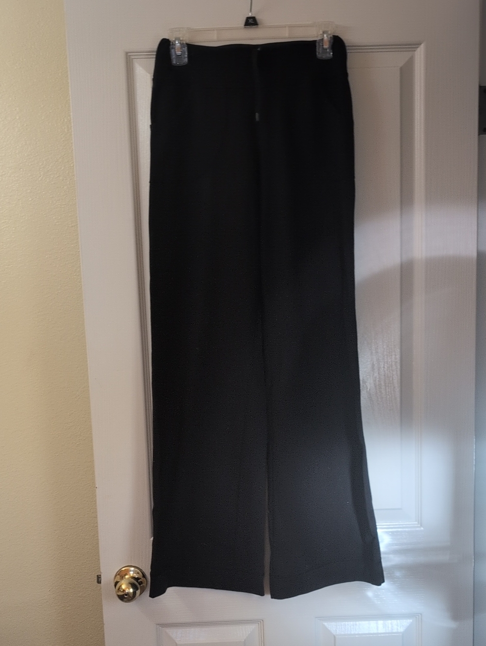 Classic Lululemon Wide-Leg Black Lounge Pants for Women